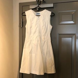 PRADA zip up tennis style mini dress, xs/ 0